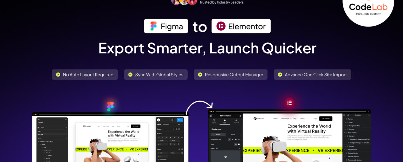 Figma to WordPress Elementor
