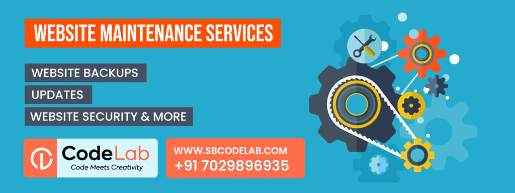 Monthly website maintenance