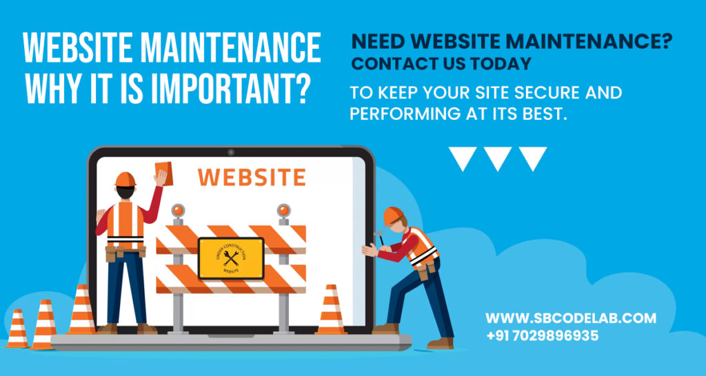 SB Code Lab website maintenance