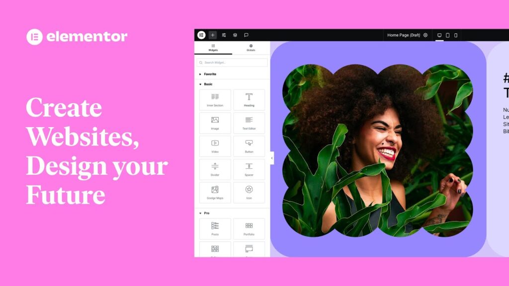 Elementor page builder