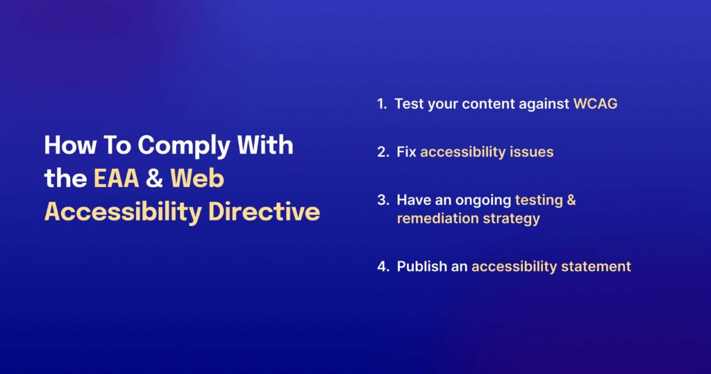 Web Accessibility Directive
